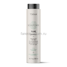 Lakme Teknia Шампунь Pure Глубоко очищающий для жирной кожи головы 300 мл., Средства: Шампунь, Обьём: 300 мл.