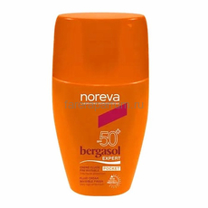 Noreva Бергасол Эксперт Солнцезащитный легкий крем SPF50+ компактный 30 мл.
