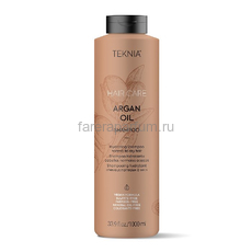 Lakme Argan Oil Shampoo Аргановый увлажняющий шампунь для нормальных и сухих волос 1000 мл., Средства: Шампунь, Обьём: 1000 мл.