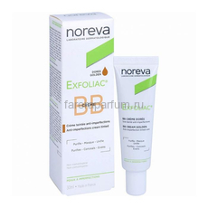 Noreva Эксфолиак ВВ крем для проблемной кожи (золотистый) 30 мл.