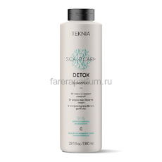 Lakme Teknia Шампунь Detox Мицеллярный балансирующий от перхоти 1000 мл., Средства: Шампунь, Обьём: 1000 мл.