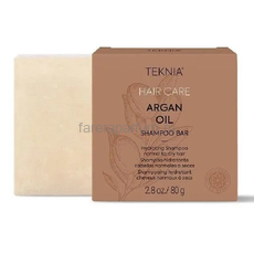 Lakme Argan Oil Shampoo Bar Твердый аргановый шампунь для нормальных и сухих волос 80 г.