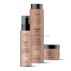 Lakme Подарочный набор аргановый Lakme Teknia Argan oil (шампунь 300 мл, маска 250 мл и масло 125 мл)