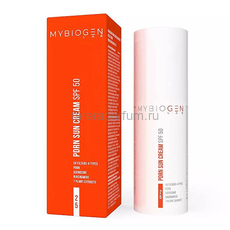 MyBiogen PDRN Sun Cream SPF 50 Антивозрастной солнцезащитный крем 50 мл.