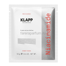 Klapp Niacinamide Маска для лица 1 шт.