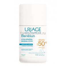 Uriage Барьесан Минеральный стик SPF50+ 18 гр.