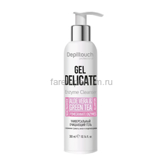 Depiltouch Гель универсальный очищающий с энзимами граната, алоэ и хлоргексидином 300 мл.