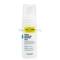 Yellow Ye Curly Leave-In Mousse Увлажняющий несмываемый мусс для кудрявых и вьющихся волос 160 мл.