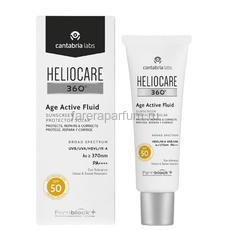 Heliocare 360º Age Active Fluid Sunscreen SPF50 Солнцезащитный омолаживающий флюид СЗФ50 50 мл.