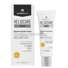 Heliocare 360º Pigment Solution Fluid Sunscreen Солнцезащитный флюид "Защита от пигментации" СЗФ50+ 50 мл.
