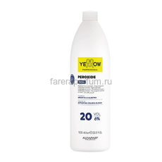 Yellow Stabilized Peroxide Cream Кремовый окислитель 6% 20 vol 1000 мл., Средства: Окислитель, Обьём: 1000 мл