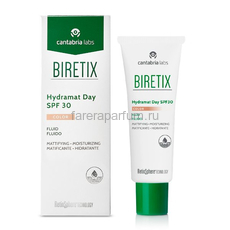 BiRetix Hydramat Day Color SPF30 Флюид увлажняющий с тоном SPF30 50 мл.