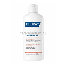 Ducray Anaphase Шампунь для роста волос, замедляющий выпадение 400 мл., Средства: Шампунь, Обьём: 400 мл.