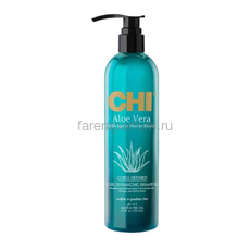 CHI Aloe Vera with Agave Nectar Шампунь для вьющихся волос 710 мл., Средства: Шампунь, Обьём: 710 мл.