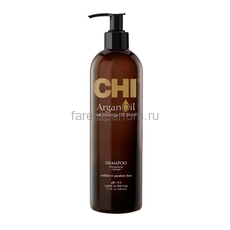 CHI Argan Oil Shampoo Шампунь с экстрактом масла Арганы и дерева Маринга 340 мл., Средства: Шампунь, Обьём: 355 мл.
