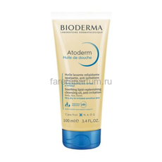 Bioderma Атодерм Масло для душа 100 мл., Средства: Масло, Обьём: 100 мл.