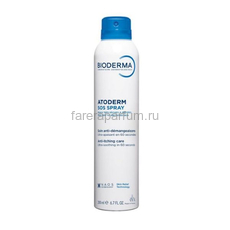 Bioderma Атодерм SOS Спрей 200 мл., Средства: Спрей, Обьём: 200 мл.