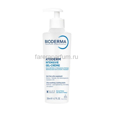 Bioderma Атодерм Интенсив Гель-крем 200 мл., Средства: Гель-крем, Обьём: 200 мл.