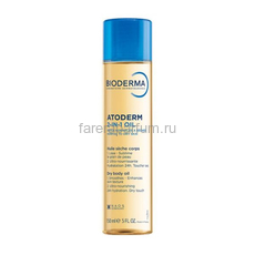 Bioderma Атодерм Cухое масло для тела 2 в 1 150 мл.