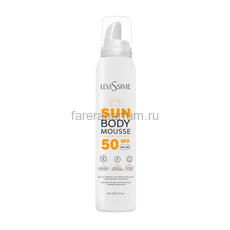 Levissime Солнцезащитный мусс для тела SPF50 200 мл.