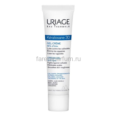 Uriage Кератозан 30 Гель-крем для мозолистых образований и локализованных утолщений кожи 40 мл., Средства: Гель, Обьём: 40 мл.
