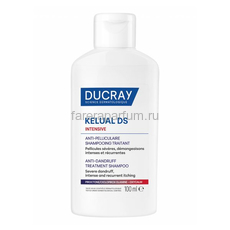 Ducray Kelual DS Intensive Шампунь против тяжелых состояний перхоти 100 мл.