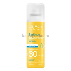 Uriage Барьесан Увлажняющая сухая дымка-спрей SPF30 200 мл.