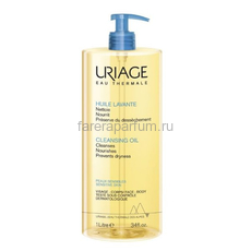 Uriage Очищающее пенящееся масло 1000 мл., Средства: Масло, Обьём: 1000 мл.