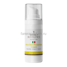 Medici Bioceutics Ultra Skin Protection Cream Интенсивный восстанавливающий защитный барьер кожи крем с ниацинамидом, омега-6 и витамином С 50 мл.