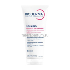 Bioderma Сенсибио DS+ Очищающий гель 200 мл.