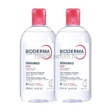 Bioderma Сенсибио H2O Мицеллярная вода 2х500 мл (50% на второй продукт)