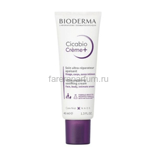 Bioderma Цикабио Восстанавливающий и успокаивающий Крем Плюс 40 мл.