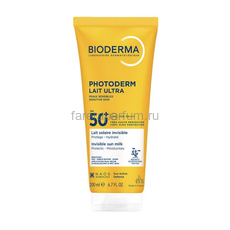 Bioderma Фотодерм Солнцезащитное молочко Ультра SPF 50+ 200 мл.