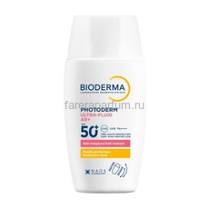 Bioderma Фотодерм AR+ Солнцезащитный флюид для чувствительной кожи SPF 50+ 40 мл.