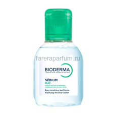 Bioderma Себиум H2O Мицеллярная вода для жирной и комбинированной кожи 100 мл., Средства: Мицеллярная вода, Обьём: 100 мл.