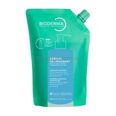 Bioderma Себиум Очищающий гель (Сменный блок) 400 мл., Средства: Гель, Обьём: 400 (сменный блок)