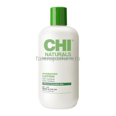 CHI Naturals With Aloe Vera & hyaluronic acid Лосьон для тела увлажняющий с алоэ вера и гиалуроновой кислотой 355 мл.