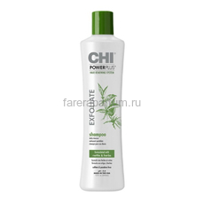 CHI Power plus Отшелушивающий шампунь 355 мл., Средства: Шампунь, Обьём: 355 мл.