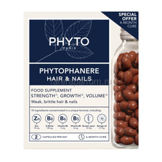 Phyto Phytophanere Набор Биологически активная добавка для волос и ногтей 2х120 капсул.