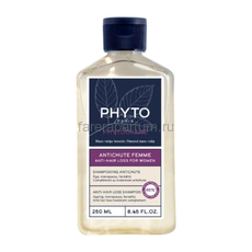 Phyto Фитоциан Шампунь против выпадения волос для женщин 250 мл.