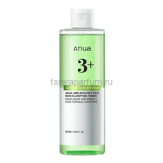 Anua Azelaic Acid 3 Cica Skin Clarifying Toner Тонер с азелаиновой кислотой и центеллой 250 мл.