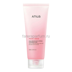 Anua Peach Niacin Spread Cleansing Foam Пенка для умывания c экстрактом персика и ниацинамидом 150 мл.