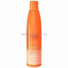 Estel Curex Sunflower Шампунь для волос увлажнение и питание с UV-фильтром 300 мл.