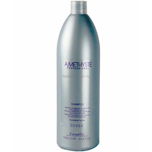 Farmavita Amethyste Шампунь для осветлённых и седых волос 1000 мл., Средства: Шампунь, Обьём: 1000 мл.