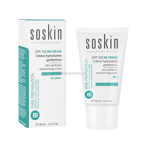 Soskin Skin-perfector moisturizing cream BB крем тон 01 светлый бежевый 40 мл.