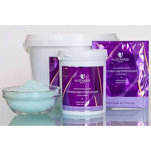 Algomask Superhydrating peel off mask Альгинатная маска супергидратирующая для лица и тела 1000 гр., Средства: Альгинатная маска, Обьём: 1000 гр.