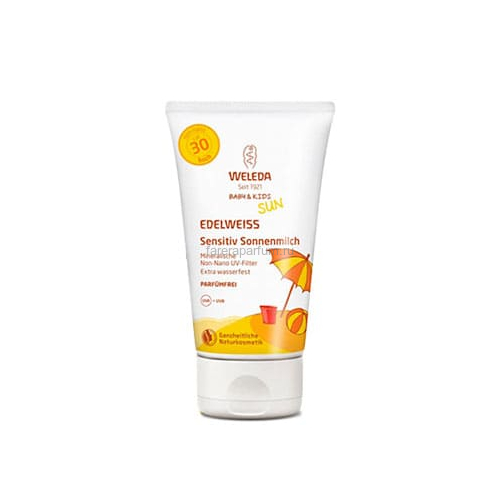 Weleda Натуральный солнцезащитный крем для младенцев и детей SPF30 150 мл.