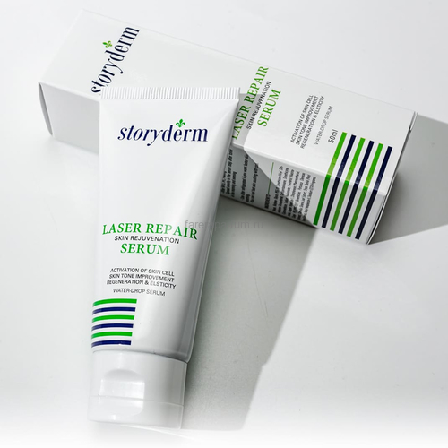 Storyderm Laser Repair Serum Восстанавливающая гель-сыворотка 50 мл., Средства: Сыворотка, Обьём: 50 мл., изображение 3