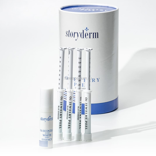 Storyderm O2 Jewerly Peel Кислородный скраб c алмазной пудрой (4*2 мл.+7 мл.), изображение 4