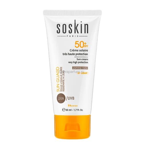 Soskin Sun cream very high protection - tinted 01 Крем высокой степени защиты с тональным эффектом SPF50+ тон 1 50 мл.